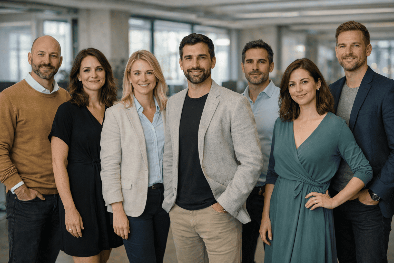 Team working on AI trading platform — Gewinnèkta